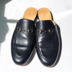 Gucci Princetown Leather Slipper